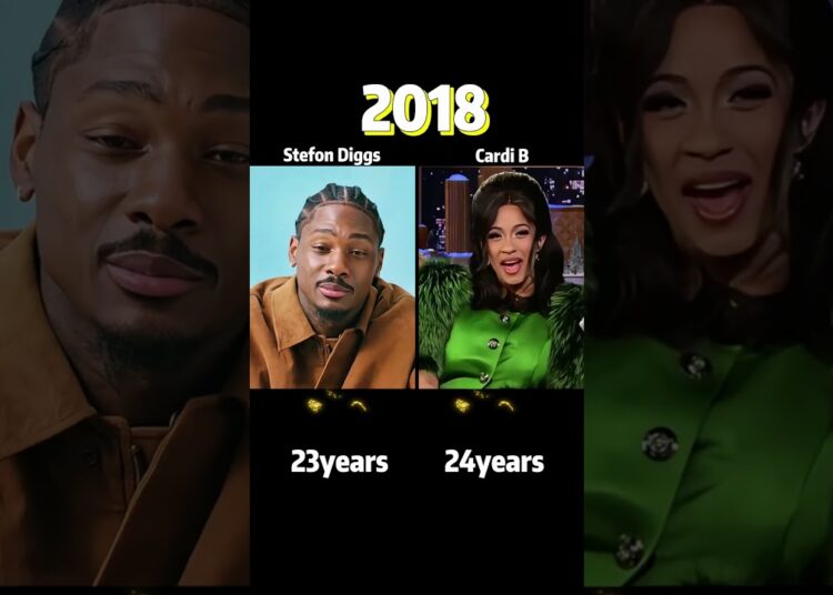 Stefon Diggs vs Cardi B : Who’s Richer (networth comparison)#celebrities #cardib #entertainment