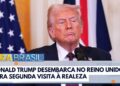 Donald Trump desembarca no Reino Unido para segunda visita à realeza | Bora Brasil