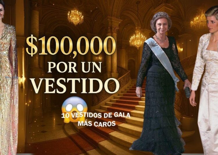 Los Vestidos de Gala Más Caros de la Realeza