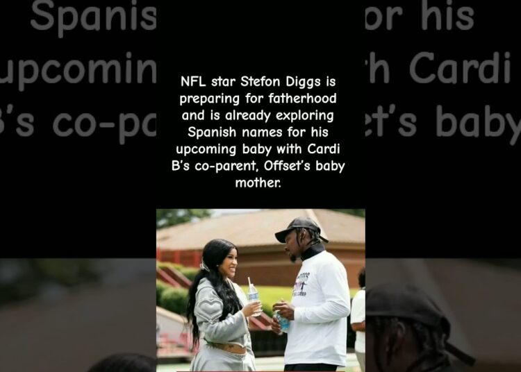 Stefon Diggs Already Picking BABY NAMES…And They’re SPANISH?!#shorts