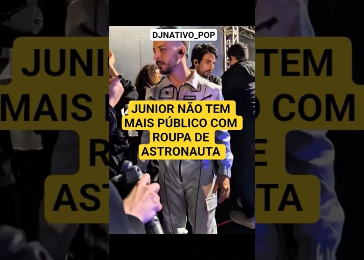 JUNIOR NÃO TEM MAIS PÚBLICO COM ROUPA DE ASTRONAUTA #artista #fofoca #fofocas