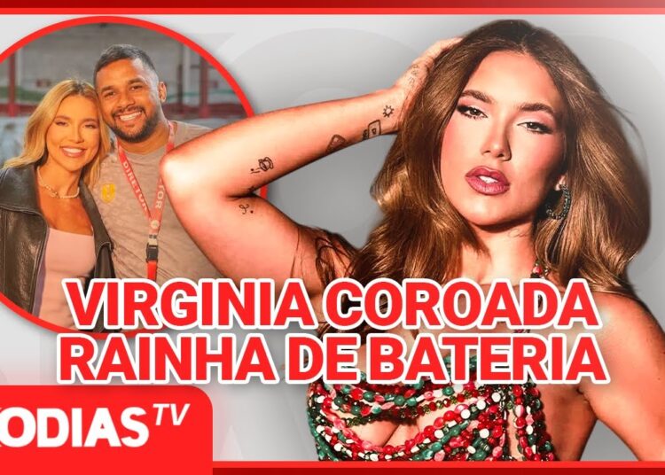 VIRGINIA FONSECA SERÁ COROADA RAINHA DE BATERIA DA GRANDE RIO AO LADO DE DAVID BRAZIL