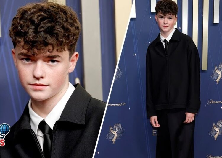🖤 Red Carpet Glam! Owen Cooper & Adolescence Stars at Emmys 😎🎬