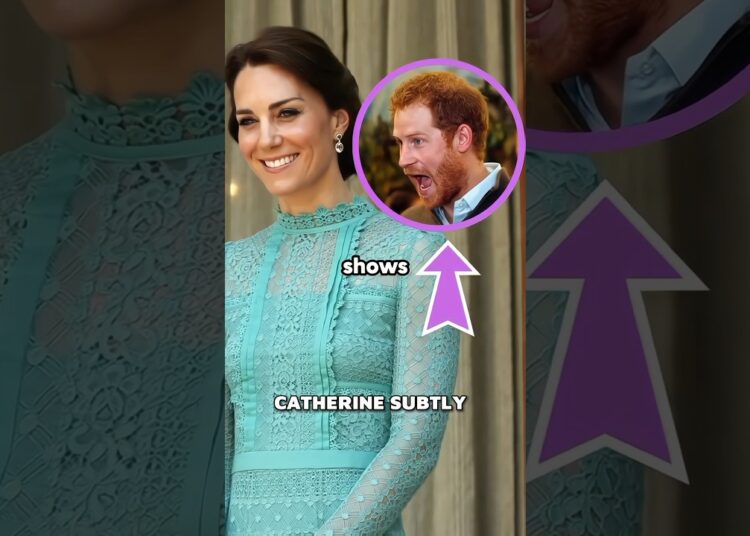 Princess Catherine Silently Reveals Her True Feelings on Prince Harry’s UK Return #kate #shorts