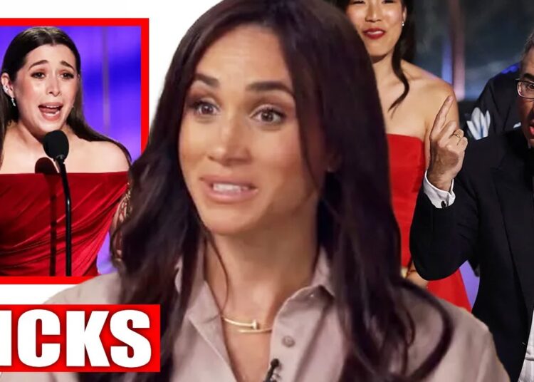 “WHAT IS SHE DOING HERE? Emmys 2025 CHAOS as A-LIST STARS FURIOUSLY EJECT Meghan FROM THE STAGE!”
