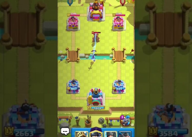 ⚜️Deck da realeza⚜️ #clashroyale #supercell #games #shorts #gameplay #clash