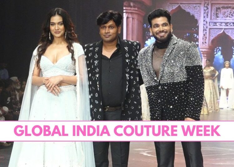 Shiv Thakare & Divya Agarwal & Others Grace The Global India Couture Week