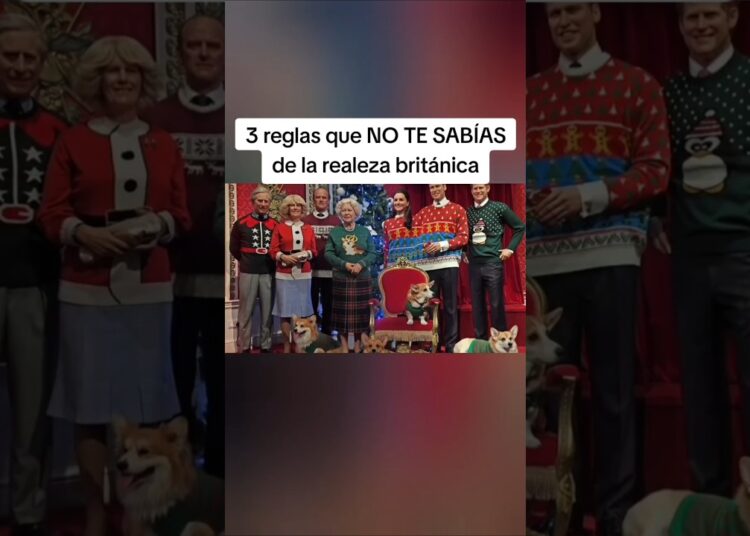 3 reglas que NO TE SABÍAS de la realeza británica