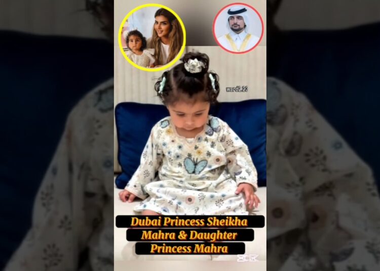 Dubai Royal Family|Dubai Princess Sheikha Mahra & daughter princess Mahra#lifestyle#ytshorts#love
