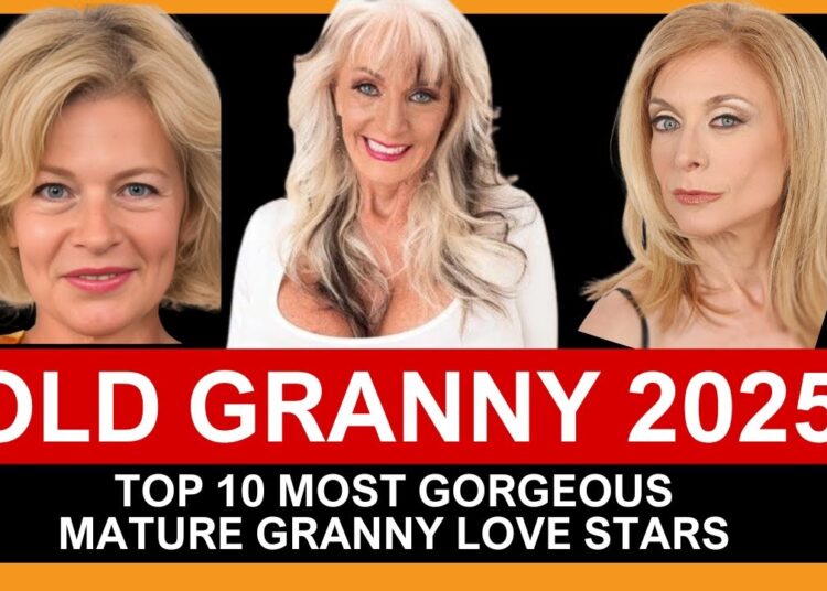 TOP 10 MOST GORGEOUS MATURE GRANNY LOVE STARS