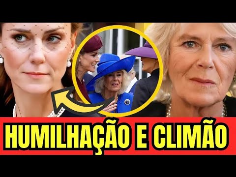 Kate Middleton é Desprezada por Camilla e Gesto Viraliza e Revolta Fãs da Realeza