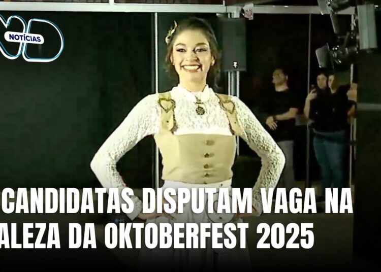 21 candidatas disputam vaga na final da realeza da Oktoberfest 2025