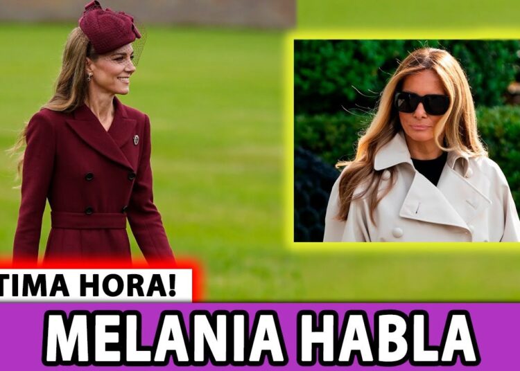 👑 ¡Melania Trump EXPLOTA contra la realeza! 😱 ¿Qué le pasa a Kate Middleton?