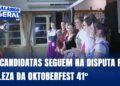 Dez candidatas avançam na disputa pela realeza da 41ª Oktoberfest