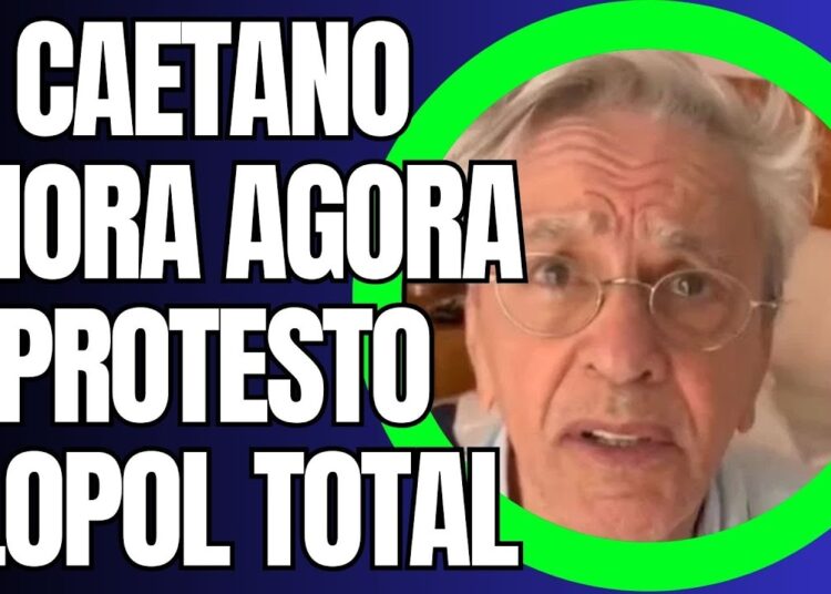 CAETANO VELOSO CHORA AO VER SUA MANIFESTAÇÃO FLOPAR EM TODO BRASIL KKK VERGONHA PRA LULA