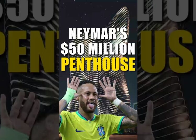 Neymar Jr’s $50 Million Penthouse #neymar #football #santosfc #brazil #brazilnationalfootballteam