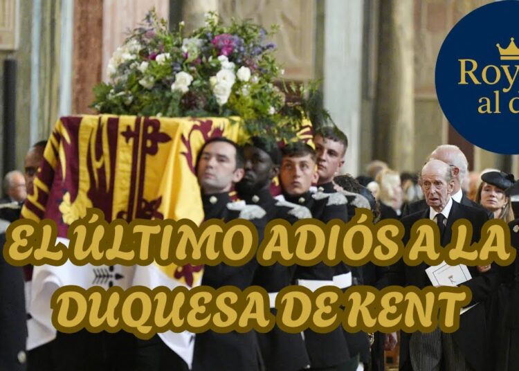 El histórico funeral de la duquesa de Kent: la realeza británica rompe con 300 años de tradición