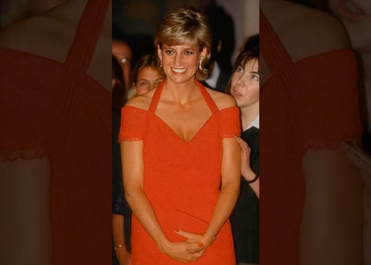 👑 다이애나, 우먼 인 레드 시대를 초월한 레드 드레스🇬🇧 Diana: The Woman in Red – A Timeless Royal Moment#영국왕실 #diana