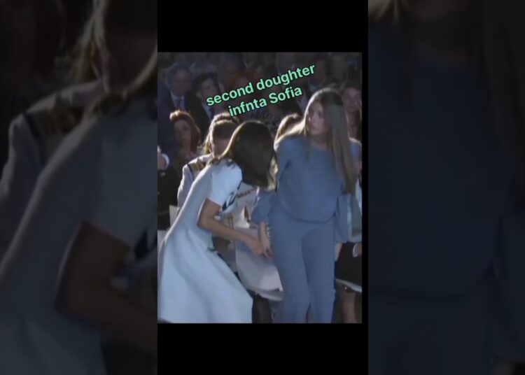 😳”Sofía Faced Queen Letizia’s Strict Side Today”#Royal#sofia#mom#leonor#felipe#newshort.
