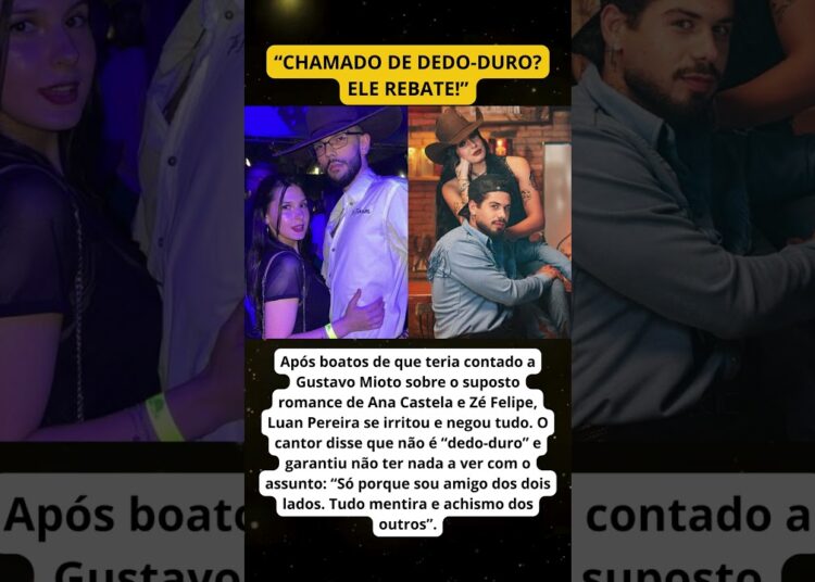 Luan Pereira nega fofoca sobre Ana Castela e Zé Felipe 😳🎶