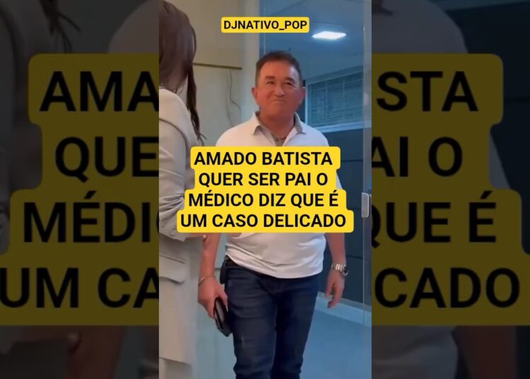 AMADO BATISTA QUER SER PAI MÉDICO ALERTA : CASO DELICADO!👀#artista #fofocas