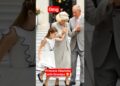 Princess Charlotte with Grandpa and Camilla 🤔#princess #shortvideo #uk #louis #royal #kate #shorts