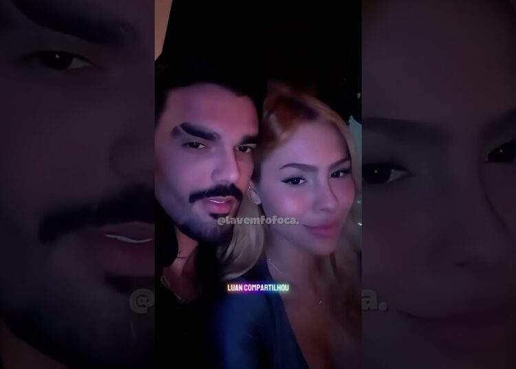 Luan Pereira ignora negaçãoe beija Victoria Miranda em público! #fofocas