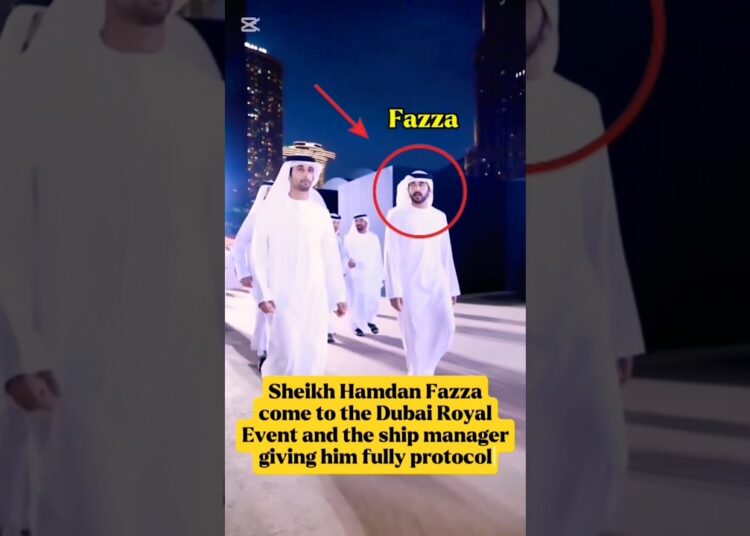 Sheikh Hamdan Fazza come to Dubai Royal event #sheikh #hamdan #fazza #love #royalfamily #shorts #al
