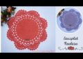 SOUSPLAT DE CROCHÊ  – SOUSPLAT REALEZA  – BASE PERFEITA – POR DREZA CROCHÊ