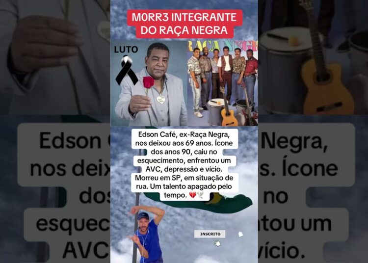 M0RR3 EX INTEGRANTE DO RAÇA NEGRA #noticias #feedshorts #foryou #fofoca