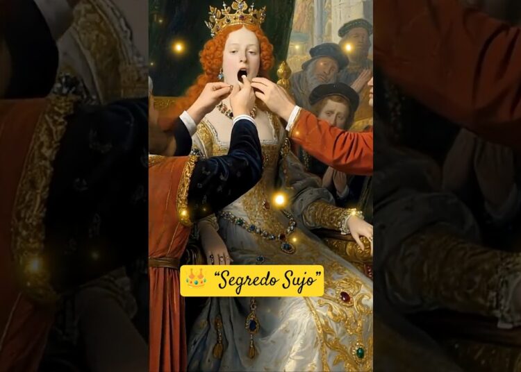⚠️ O Sorriso Apodrecido da Rainha Isabel I | Mistério da Realeza Sombria