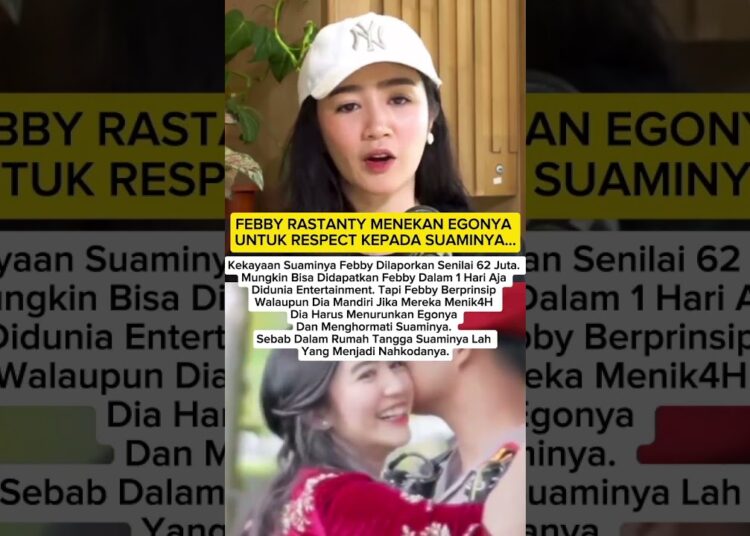 Febby Rastanty Respect kepada suaminya🥰🔥 #febbyrastanti #shorts