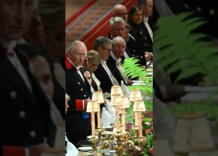 Trump humilha banquete real com frase cruel! #shortsfeed #shortsyoutube