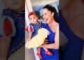 Comemoração dos 9 meses de Clara Camargo #famosos #fofocas