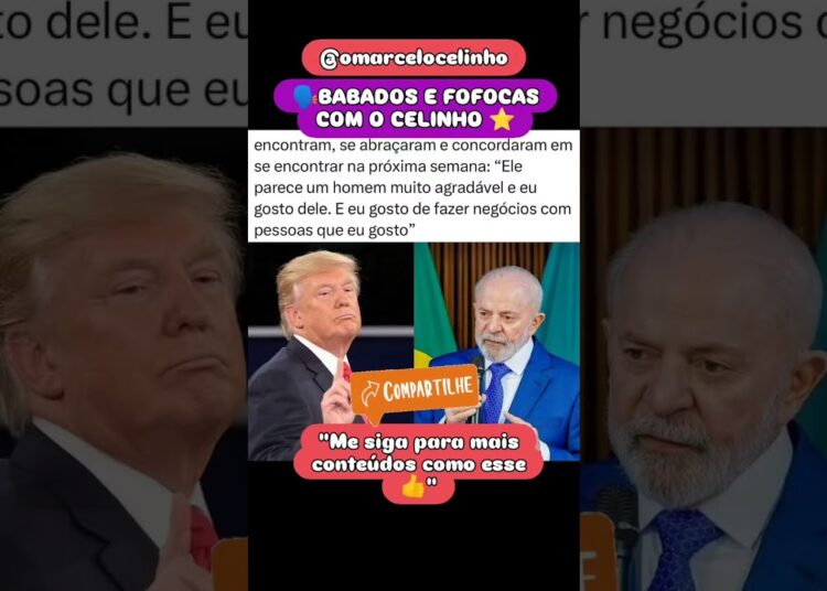 fofocas da boa, Trump faz elogios a o lula #petista #lulapresidente #direitaburra #noticiaaldia