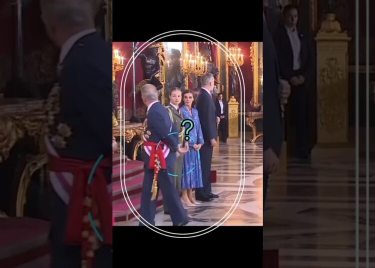 💎”Secret Signal!❤️When the Officer Gave Leonor a Hidden Gesture 🤫✨”#leonor#royal#new