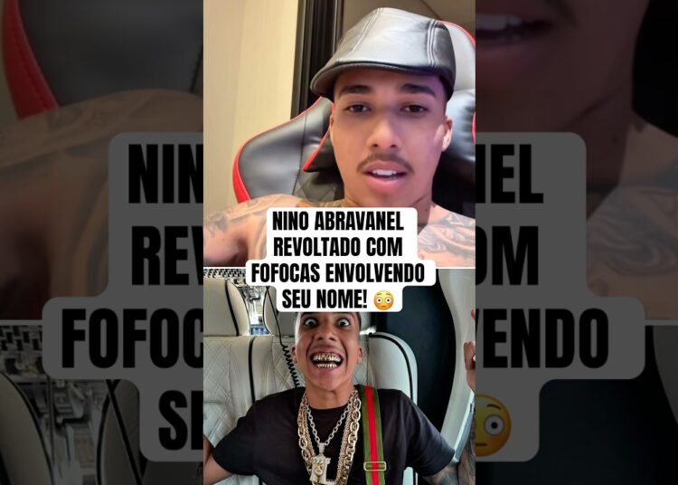 NINO ABRAVANEL REVOLTADO COM FOFOCAS ENVOLVENDO SEU NOME 😱 #ninoabravanel #funkbrasil #funk