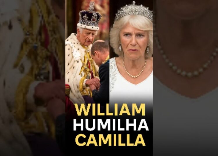 O Gesto de William Contra Camilla #PrincipeWilliam#RainhaCamilla#PrincesaDiana#curiosidades