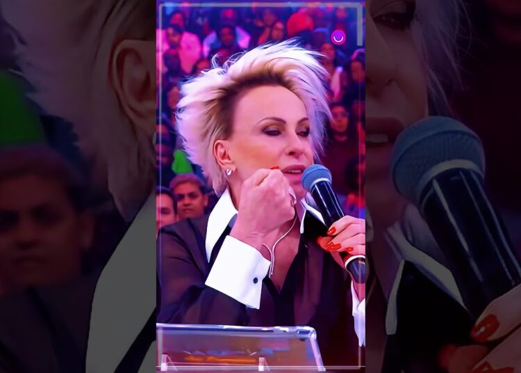 Ana Maria passa sufoco com neto