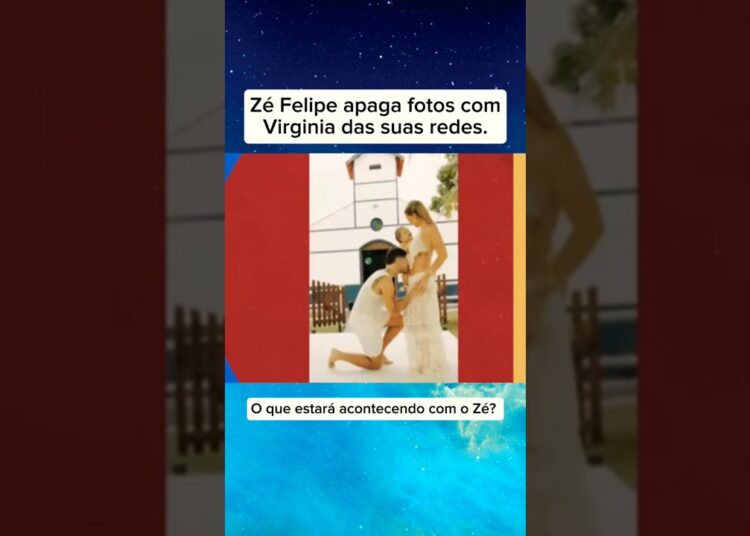 Zé Felipe apaga fotos com Virginia das suas redes. #noticias #fofocas #ultimasnoticia