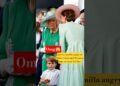 Queen Camilla angry reaction to Prince Louis & Princess kate crying at VE Day #shorts #katemiddleton