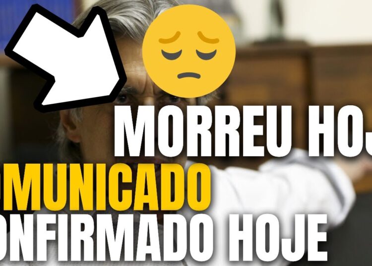 ATOR SUPER QUERIDO MORRE AOS 70 ANOS APÓS COMPLICAÇÕES!