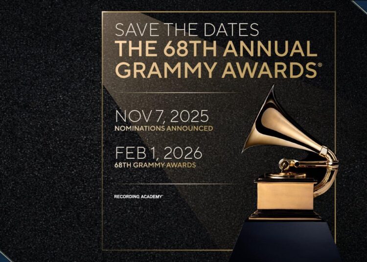 2026 Grammys para ocorrer domingo, 1 de fevereiro; Duas novas categorias do Grammy adicionadas: Melhor Álbum Country Tradicional e Melhor Capa de Álbum