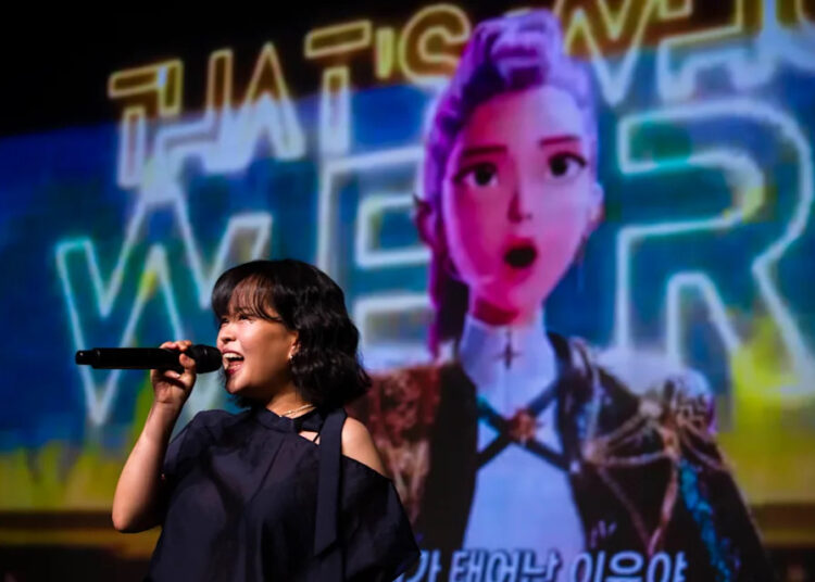 A Coréia do Sul está enlouquecendo para 'Kpop Demon Hunters', fabricado nos EUA