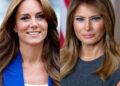 A aparência conjunta de Kate Middleton e Melania Trump Trump