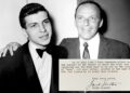 A carta de Frank Sinatra em 1964 quebrando seu silêncio sobre o seqüestro de Frank Jr., está sendo leiloado