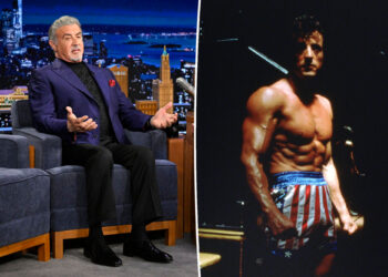 A cena do passo 'Rocky' de Sylvester Stallone foi improvisada