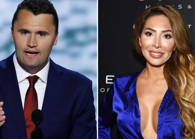 A estrela da 'mãe adolescente' Farrah Abraham emite a resposta emocional à morte de Charlie Kirk
