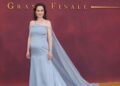 A estrela de Downton Abbey, Michelle Dockery, estréia na gravidez no Premiere | Notícias de celebridades | Showbiz & TV