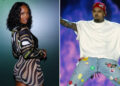 A ex -Kayla Nicole de Travis Kelce se junta a Chris Brown no palco para o desempenho da NSFW